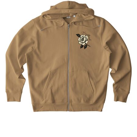Heartland Zip Up, a Latte Stanley/Stella Unisex Cultivator 2.0 Zip Up Pullover Hoodie