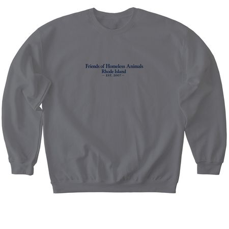 Summer Nautical Theme, a Charcoal Softstyle Crewneck Sweatshirt