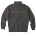 Fall Rose Root & Return Launch Apparel, a Asphalt Midweight Quarter Zip Pullover (back-view)