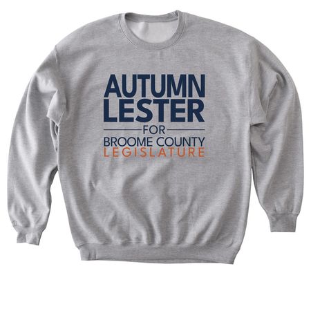 Light Apparel, a Sport Grey Softstyle Crewneck Sweatshirt
