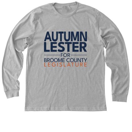 Light Apparel, a Athletic Heather Premium Long Sleeve Tee