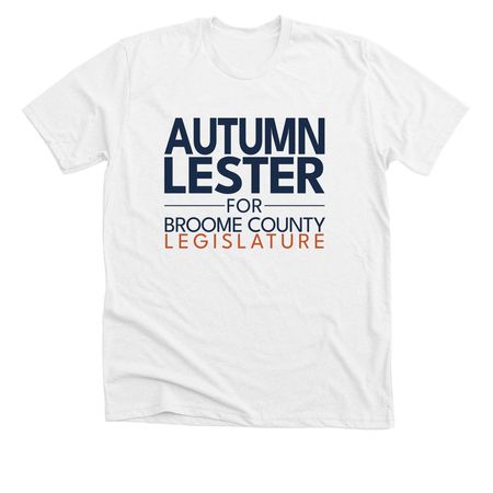 Light Apparel, a Solid White Blend Premium Unisex Tee