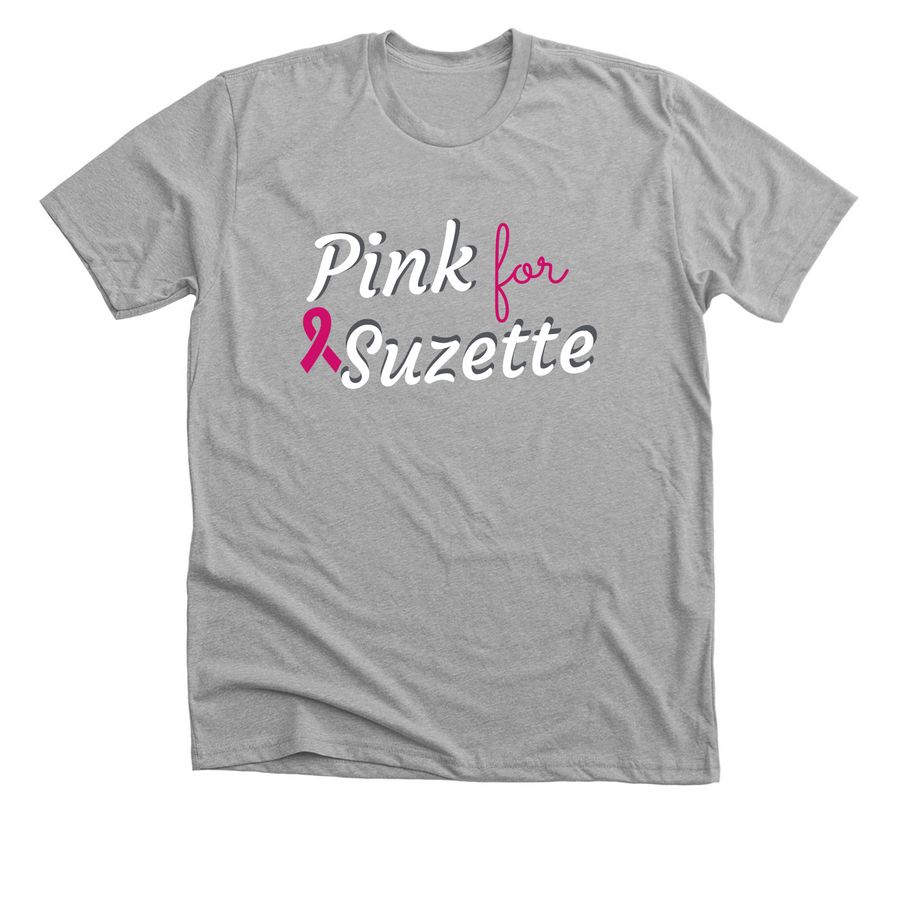 Suzette's Journey, a Athletic Heather Premium Unisex Tee