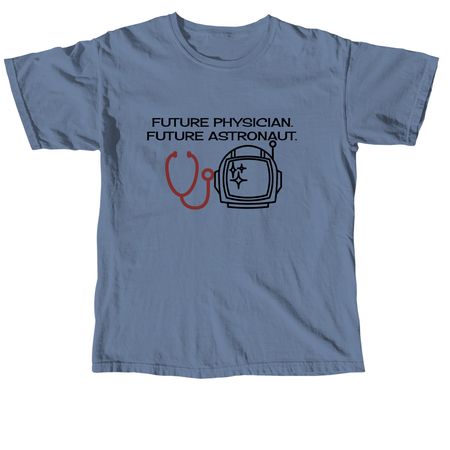 FUTURE ASTRODOC, a Blue Jean Comfort Colors Unisex Tee