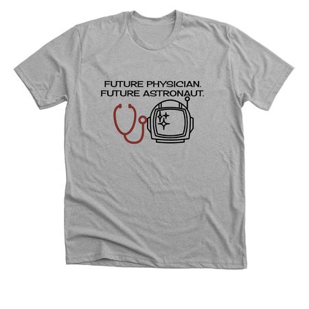 FUTURE ASTRODOC, a Athletic Heather Premium Unisex Tee