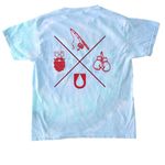 Fear the Beard Shirts and Sweatshirts, a Lagoon Youth Tie Dye Tee (back-view)