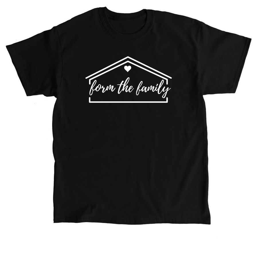 Form the Family, a Black Classic Unisex Tee