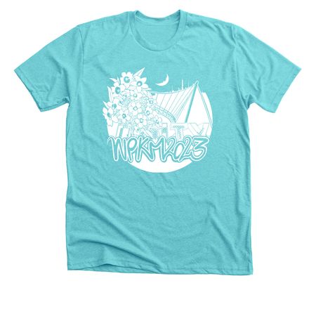 2023 WPKM Annual Gathering, a Tahiti Blue Premium Tee