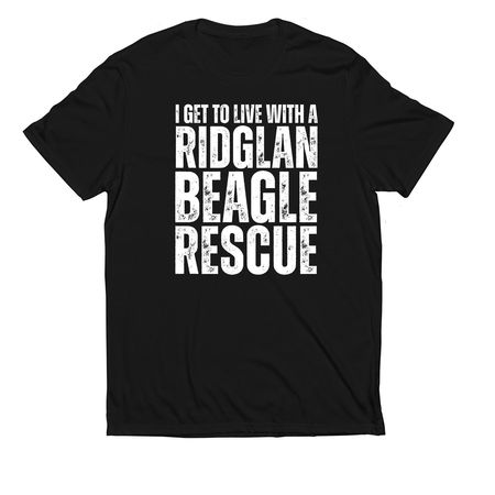 RIDGLAN ADOPTER - DARK, a Deep Black Allmade Eco Triblend Unisex Tee