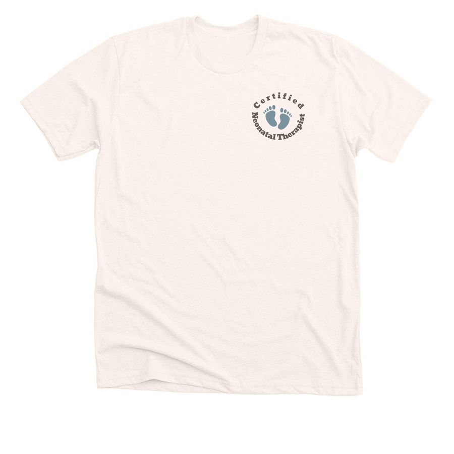CNT T-Shirt Design Contest Winner #2, a Heather Natural Premium Unisex Tee
