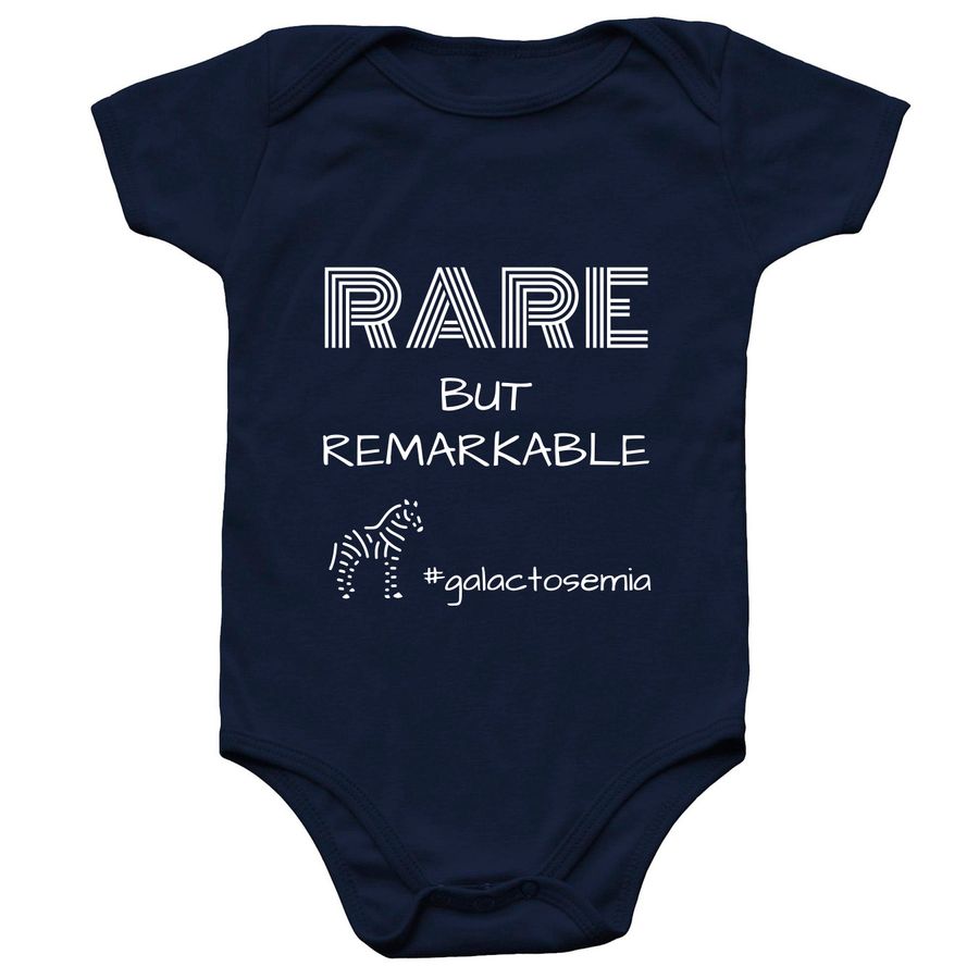 Rare, a Navy Infant Onesie