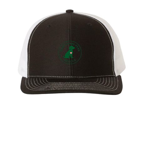 Cap Collective, a Black/ White Printed Snapback Trucker Cap