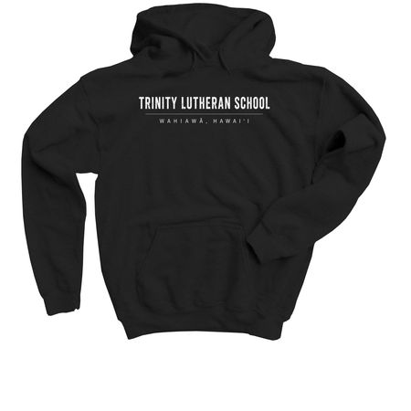 Trinity Lutheran School, a Black Youth Pullover Hoodie