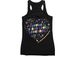 Support Is Our Love Language, a Black Women's Racerback
