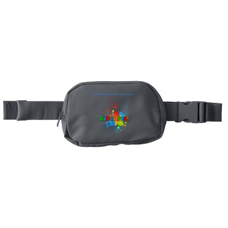 KIDZAFEST, a Storm Grey Matte Hip Pack