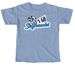 Let's Go Skyhawks, a Washed Denim Comfort Colors Unisex Tee