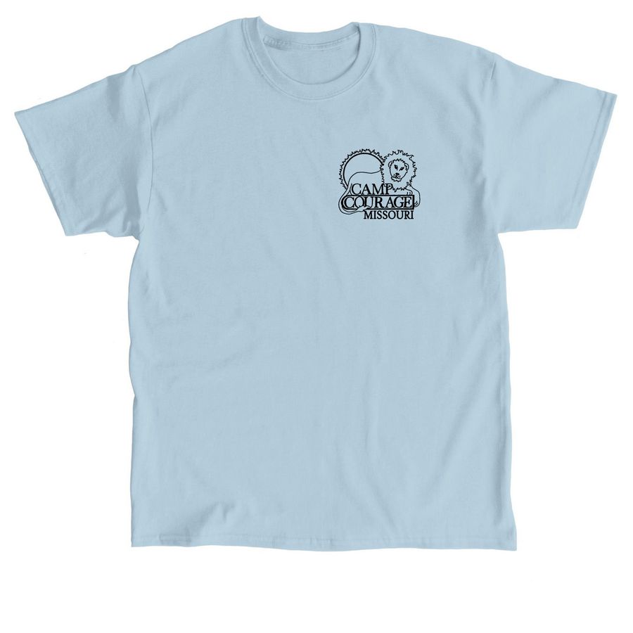 Camp Courage Missouri, a Light Blue Classic Unisex Tee