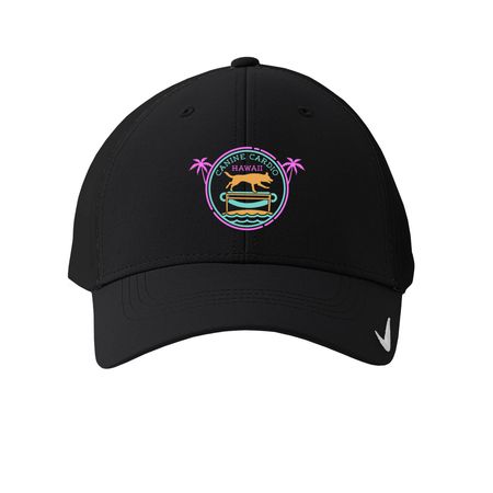 Canine Cardio Hawaii, a Black Printed Nike Dri-FIT Legacy Performance Cap