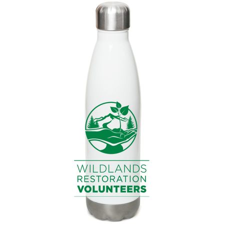 WRV Water Bottle, a White Stainless Steel Water Bottle