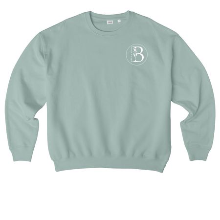 Birch + Bloom Logo Collection, a Aloe Stanley/Stella Ledger Dry Crewneck Sweatshirt