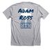 SWAG, a Athletic Heather Premium Unisex Tee (back-view)