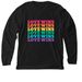 Love Wins, a Solid Black Blend Premium Long Sleeve Tee