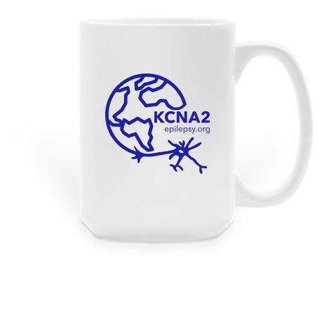 KCNA2epilepsy.org mug, a White Large Coffee Mug