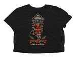 2026 Annual Adventuresinlove4Andie Event, a Black Women?s Flowy Cropped Tee (back-view)