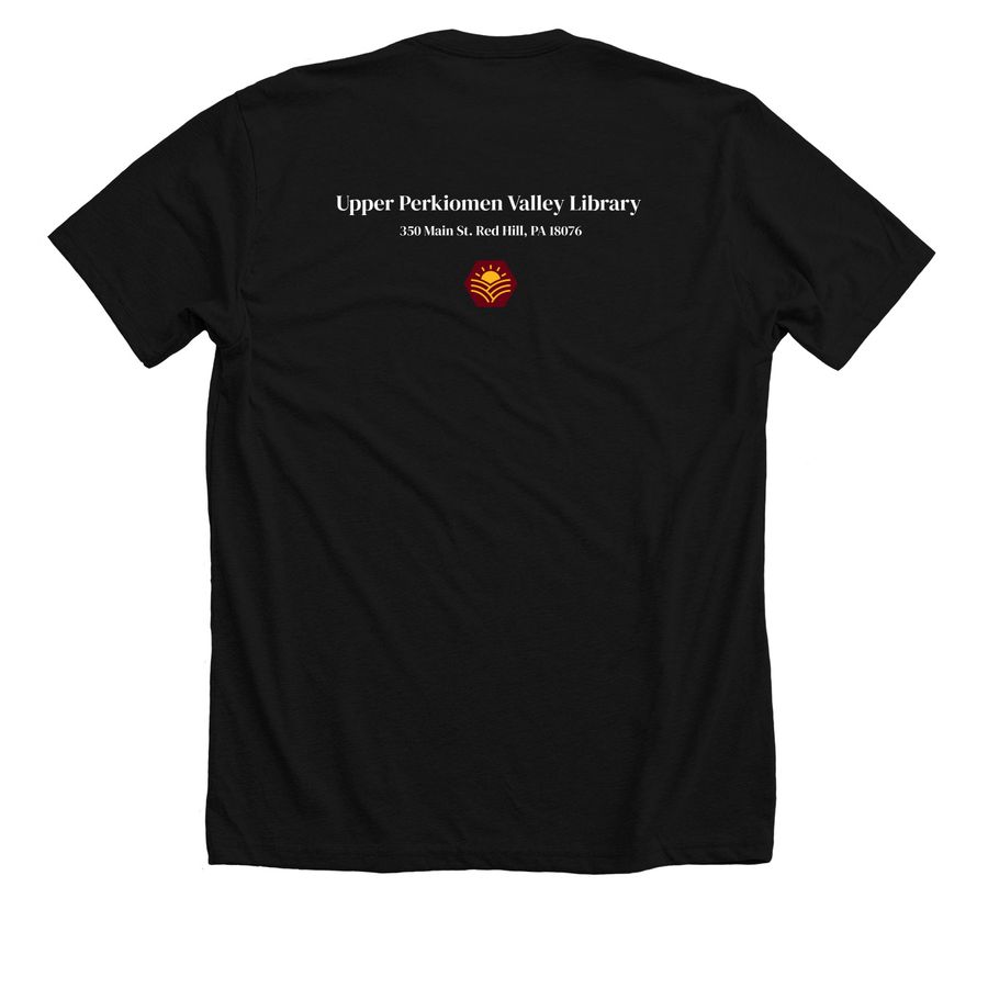 Silly Goose&nbsp;, a Solid Black Blend Premium Unisex Tee (back-view)