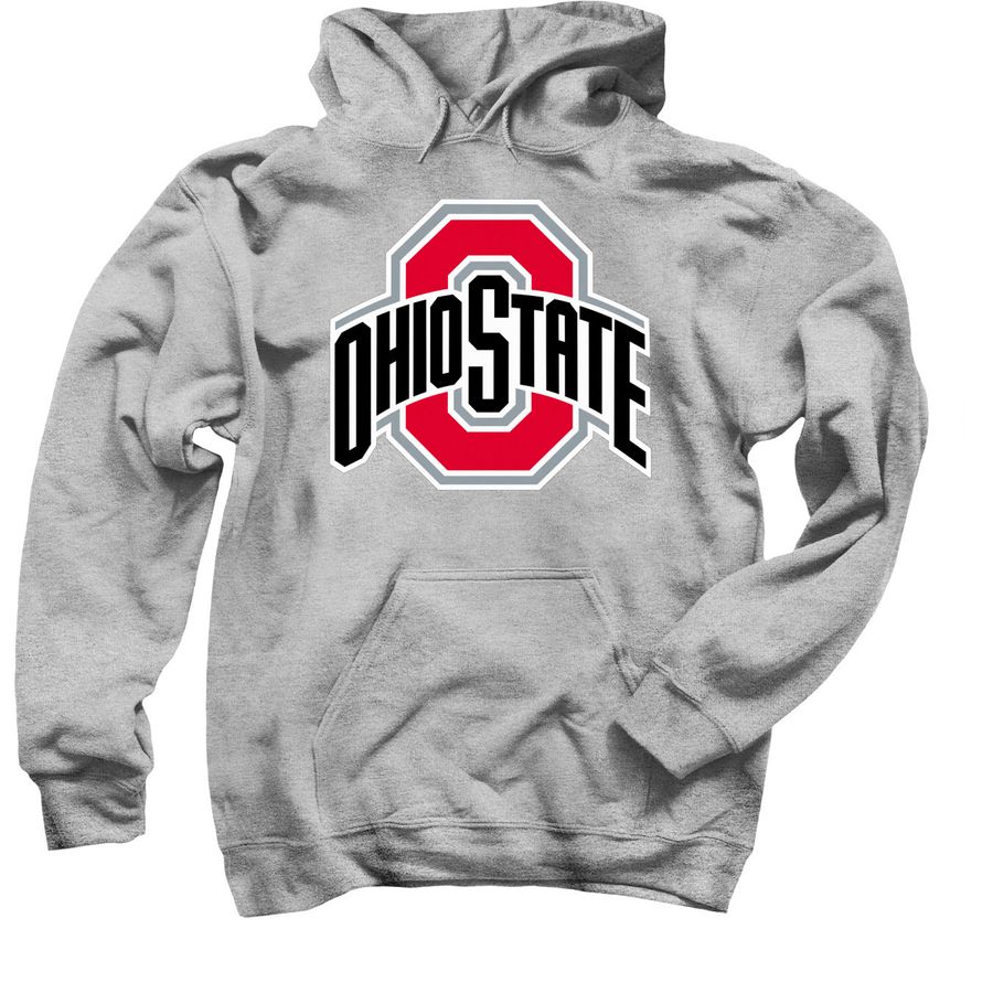 Ohio State Hoodie, a Sport Grey Pullover Hoodie