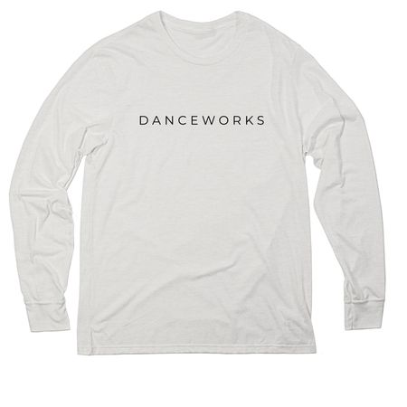 Danceworks Clean, a Fairly White Allmade Eco Triblend Long Sleeve Tee