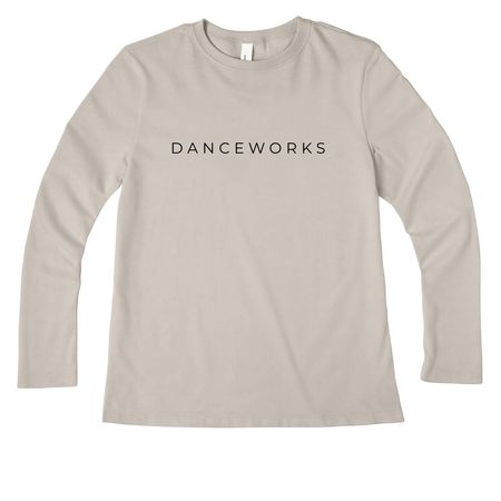 Danceworks Clean, a Heather Dust Women?s Premium Long Sleeve Tee