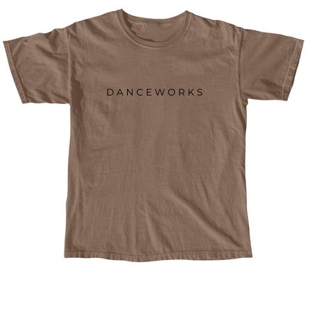 Danceworks Clean, a Espresso Comfort Colors Unisex Tee