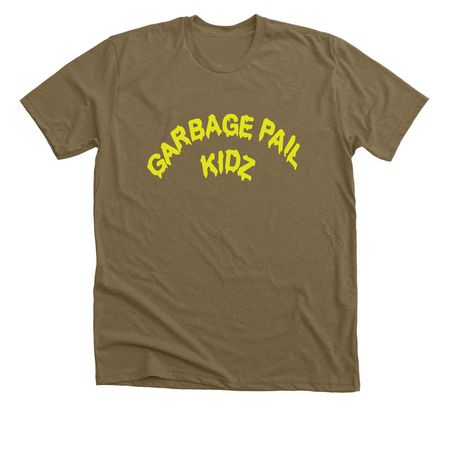GPK-Scrapyard Scott, a Heather Olive Premium Unisex Tee