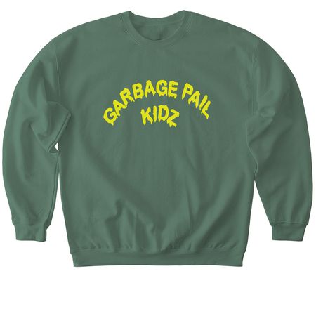 GPK-Scrapyard Scott, a Military Green Softstyle Crewneck Sweatshirt