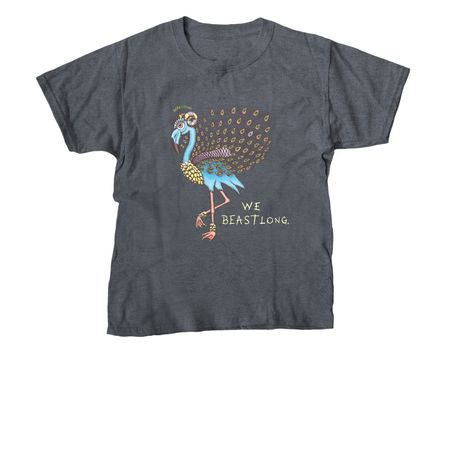 Pablo, a Dark Heather Youth Unisex Tee