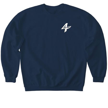 ALL THAT I NEED, a Navy Softstyle Crewneck Sweatshirt