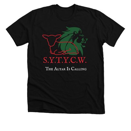 SO YOU THINK YOU CAN WORSHIP?? CONFERENCE, a Solid Black Blend Premium Unisex Tee