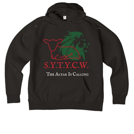 SO YOU THINK YOU CAN WORSHIP?? CONFERENCE, a Deep Black Allmade Organic CVC Pullover Hoodie