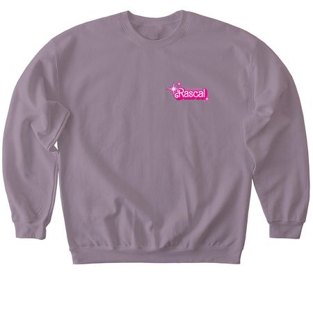 this barbie is a rascal, a Paragon Softstyle Crewneck Sweatshirt