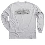 H&L Co., a Sport Grey Classic Long Sleeve Tee (back-view)