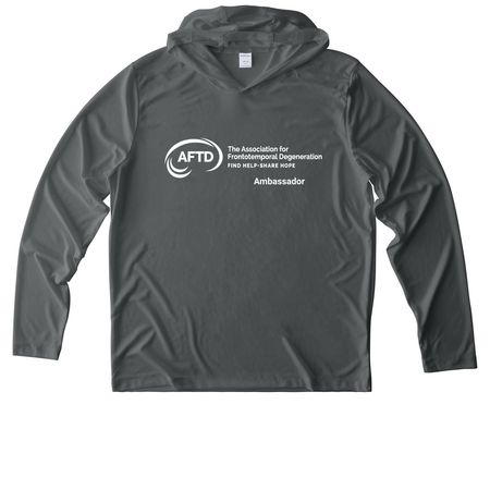 Ambassador Gift, a Dark Smoke Grey UV Performance Long Sleeve Hoodie
