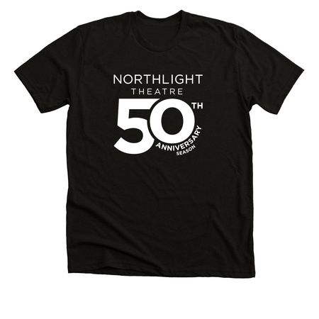 Northlight 50th Anniversary, a Solid Black Blend Premium Unisex Tee