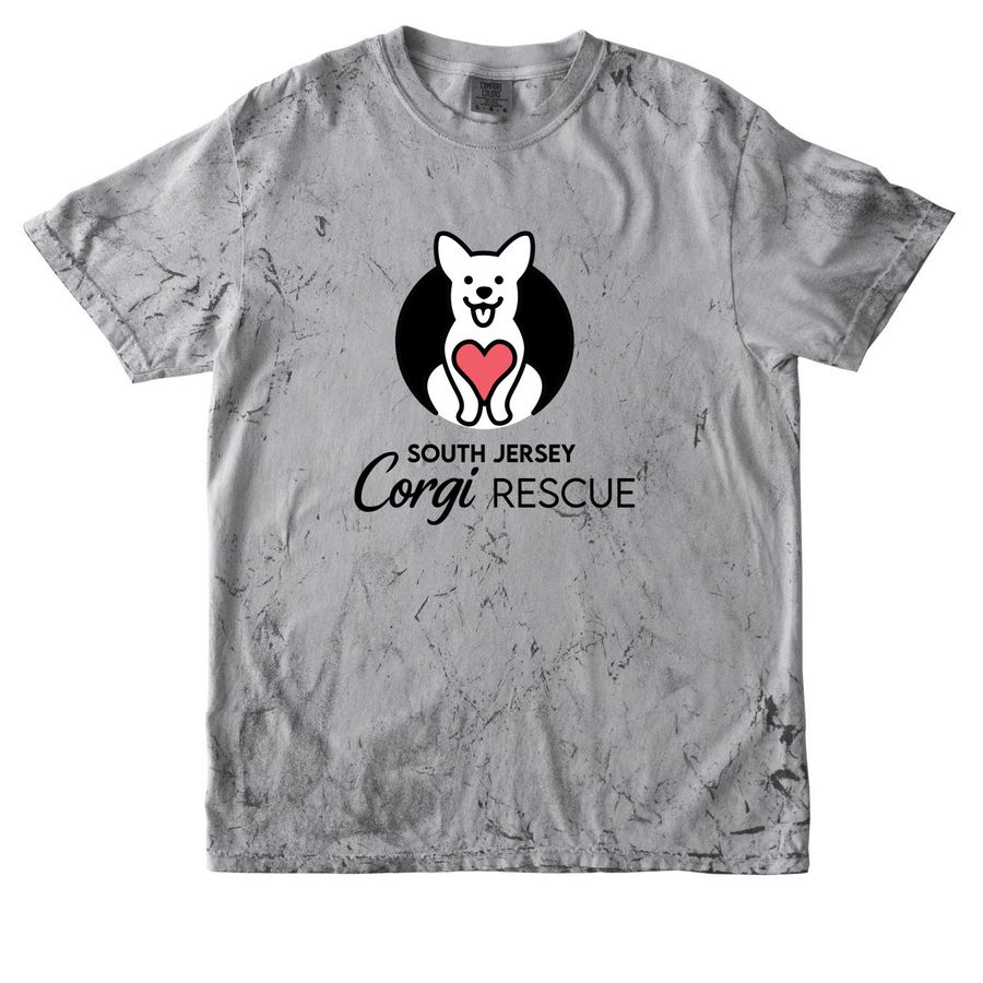 SJCR Comfort Colors Colorblast Tee, a Smoke Comfort Colors Colorblast Tee