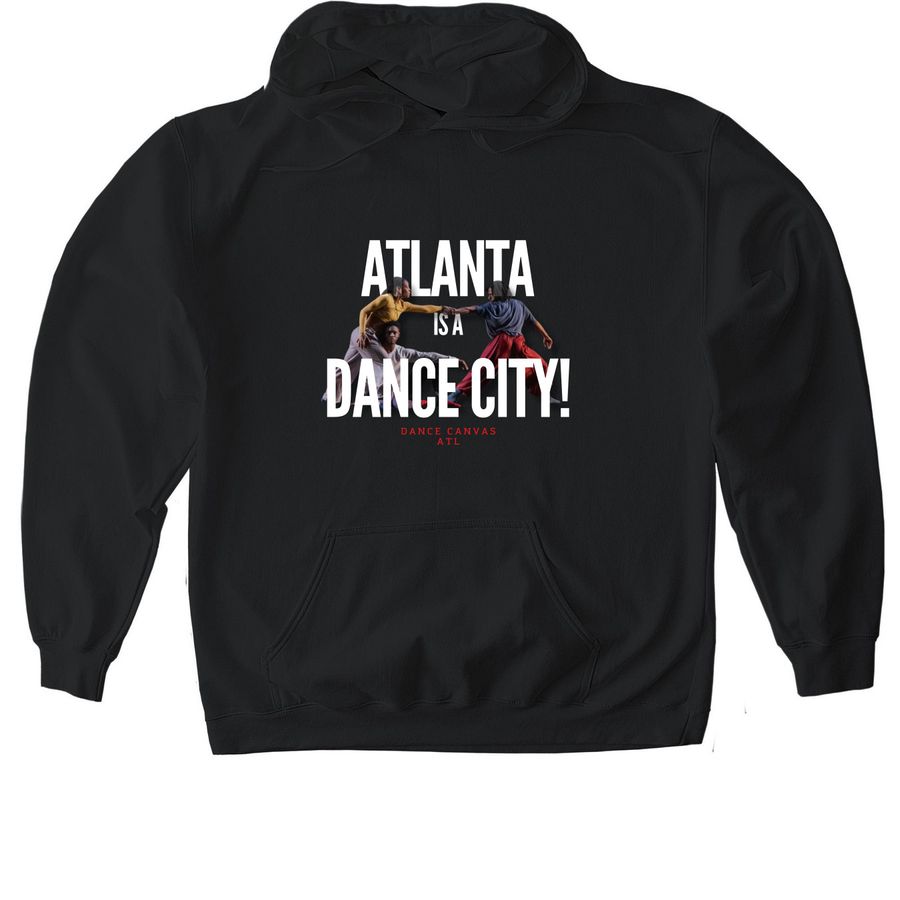 ATL is a Dance City - Photo shirt, a Black Gildan Softstyle Pullover Hoodie