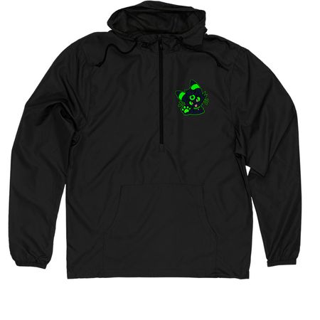 Beamtober 2026 Windbreaker, a Black Quarter-Zip Windbreaker