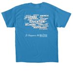 Hill View Montessori Store, a Sapphire Classic Unisex Tee (back-view)