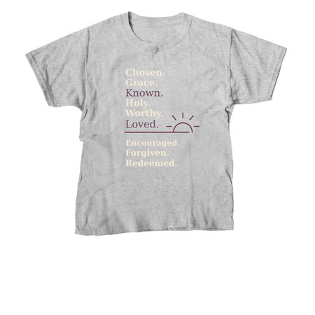 I AM 2, a Sport Grey Youth Unisex Tee