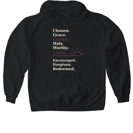I AM 2, a Black Gildan Softstyle Pullover Hoodie