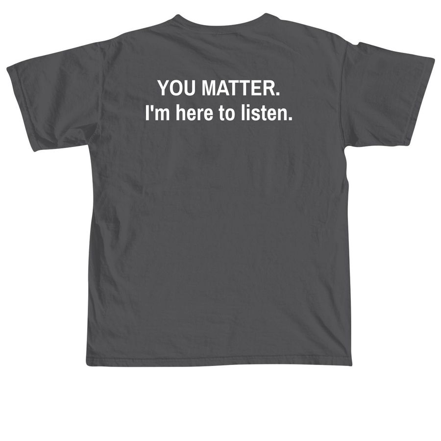 FCPS SBMH 2026, a Pepper Comfort Colors Unisex Tee (back-view)
